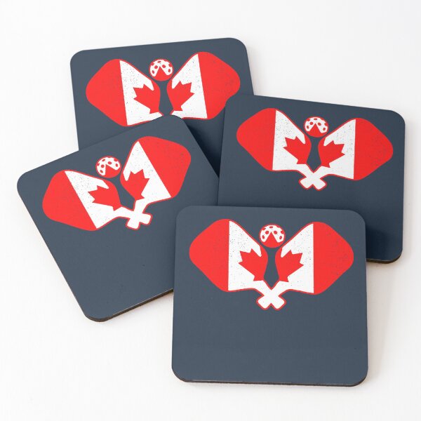 Item preview, Bandera de Canadá para el juego de pickleball designed and sold by d247.