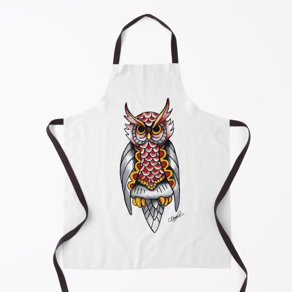 Item preview, Owl American traditional  designed and sold by BansheeHallows.