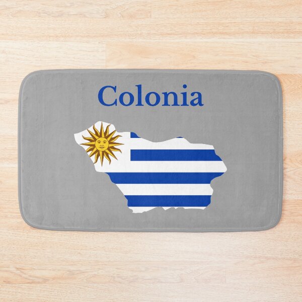 Item preview, Colonia Department Map Design, Uruguay  designed and sold by marosharaf.