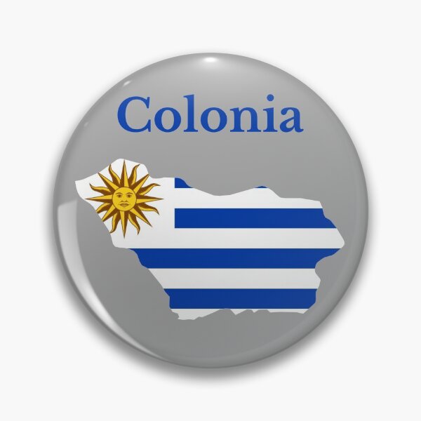 Item preview, Colonia Department Map Design, Uruguay  designed and sold by marosharaf.