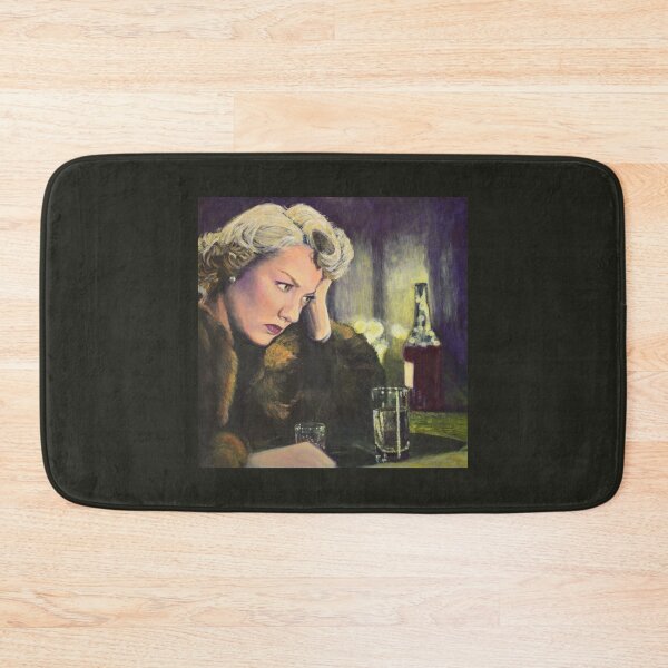 Item preview, Dejected - Film noir Hollywood movie Audrey Totter bar scene drinking sad designed and sold by Jane Ianniello.