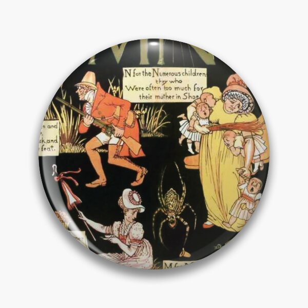 Item preview, Walter Crane Alphabet Book - KLMNOP designed and sold by Vintage8.