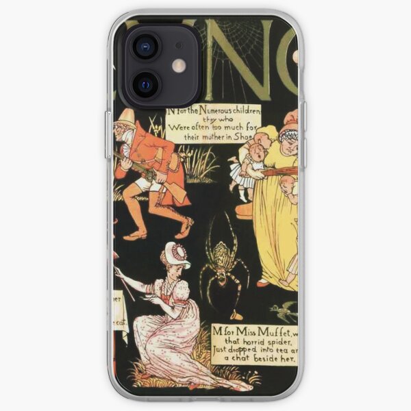 Walter Crane Alphabet Book - KLMNOP iPhone Soft Case