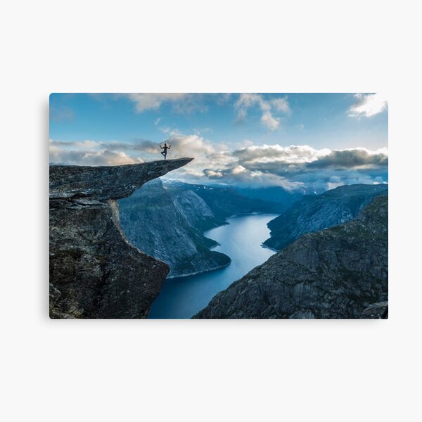 Trolltunga, Norway Canvas Print