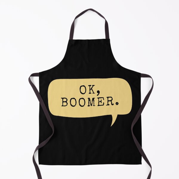 Item preview, Ok, Boomer - Yellow Quote Bubble designed and sold by Easy Breezy.