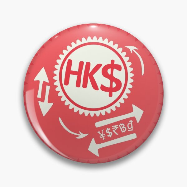 Item preview, Hong Kong Dollar China Money Crypto Finance Stock Market Icon Sign Foreign Exchange designed and sold by WizardsWorld.