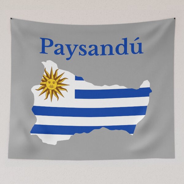 Item preview, Paysandu Department Map Design, Uruguay  designed and sold by marosharaf.