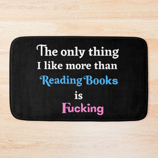 Item preview, The only thing I like more than reading is fucking designed and sold by Hoetoons.