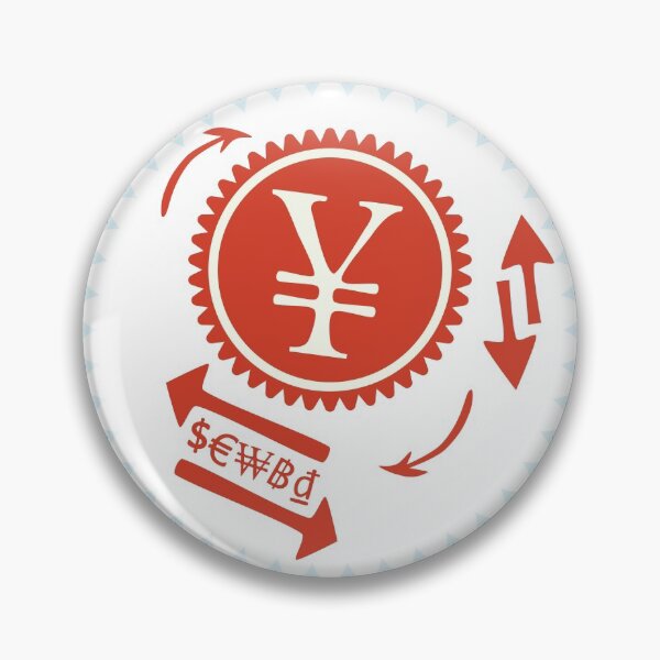 Item preview, Japanese Yen Money Crypto Finance Stock Market Icon Sign Foreign Exchange designed and sold by WizardsWorld.