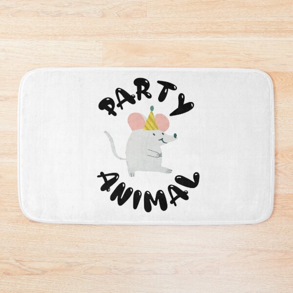 Item preview, Mouse Party Animal Nature Rat Funny Vintage Illustration designed and sold by Wizardofpizza.