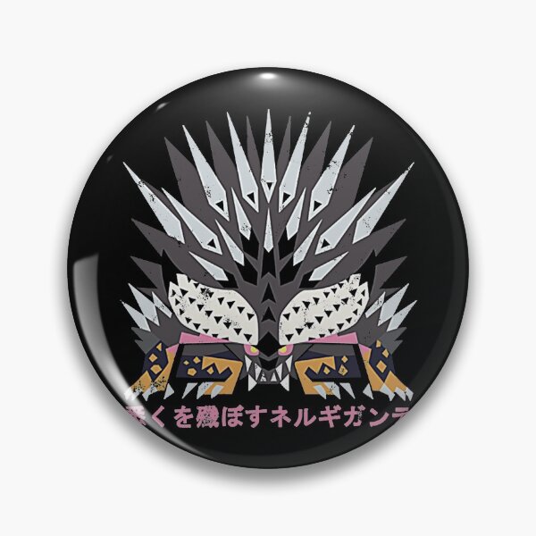 Item preview, Monster Hunter World Iceborne Ruiner Nergigante Kanji T-Shirt designed and sold by eurocake06.