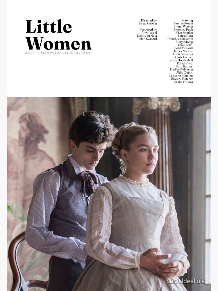 Little Women Minimal Design Poster Amy Laurie