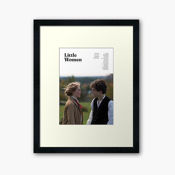 Item preview, Póster de diseño minimalista de mujercitas - Jo & Laurie designed and sold by danieldealwis.
