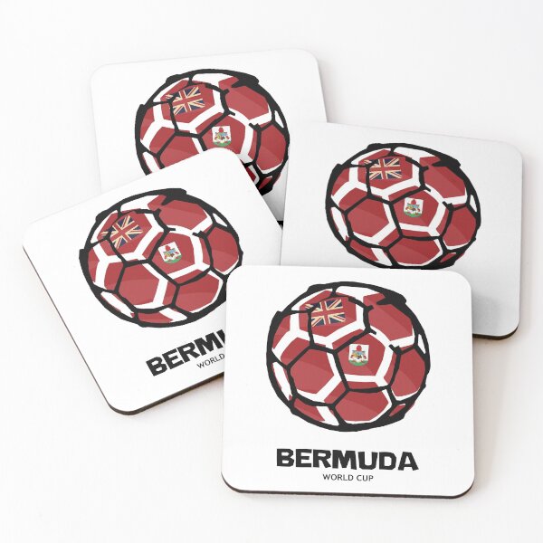 Item preview, Bermuda Football Country Flag designed and sold by KewaleeTee.