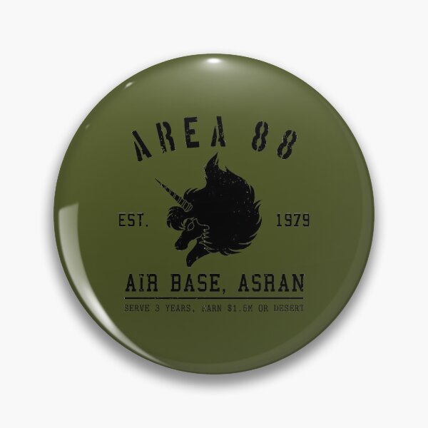 Artikelvorschau, Luftwaffenstützpunkt Area 88 – schwarz entworfen und verkauft von CCCDesign.
