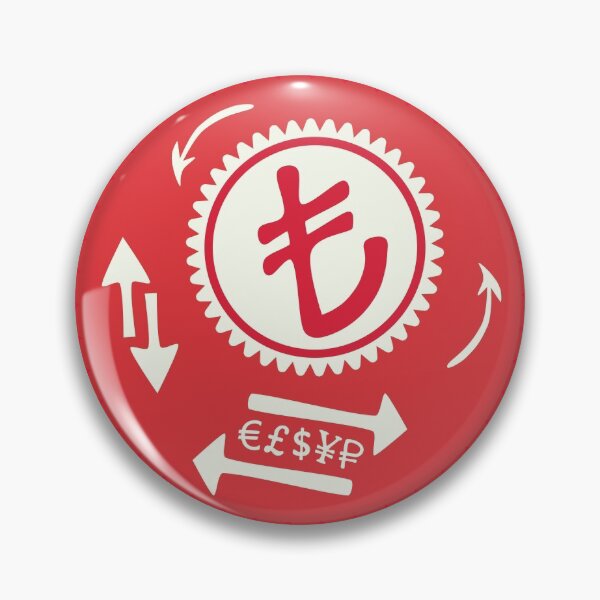 Item preview, Turkish Lira Money Crypto Finance Stock Market Icon Sign Foreign Exchange designed and sold by WizardsWorld.