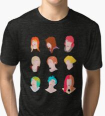hayley pattern Tri-blend T-Shirt