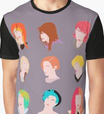 hayley pattern Graphic T-Shirt