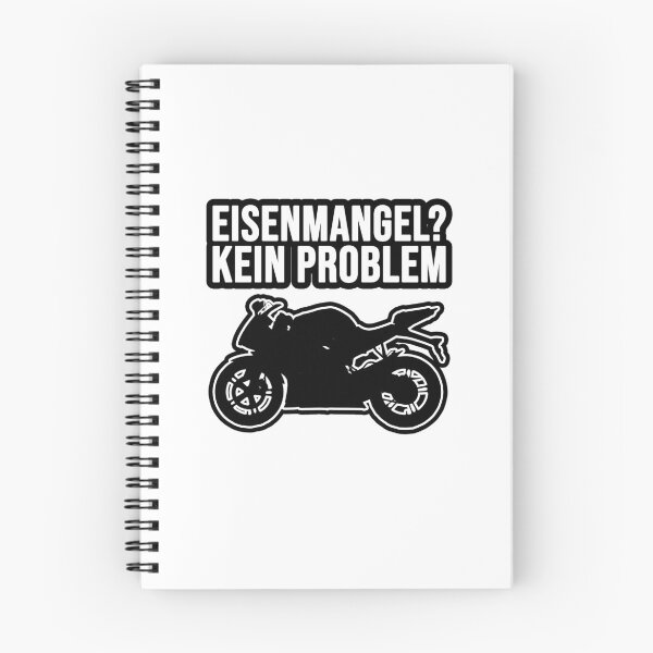 Item preview, Iron deficiency? No problem! Motorcycle! designed and sold by TopsellerShirts.
