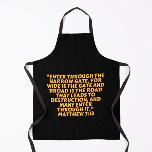 Item preview, Bible Verse Matthew 7:13 designed and sold by Prayingwarrior.