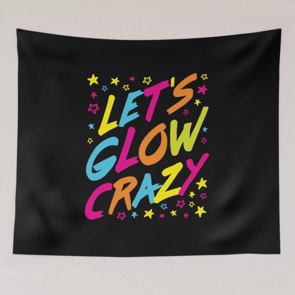 Item preview, Glow Party Shirt - Let's Glow Crazy designed and sold by comezz3478.