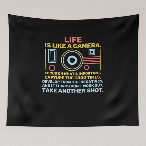 Item preview, Life Is Like A Camera Focus On What’s Important designed and sold by comezz3478.