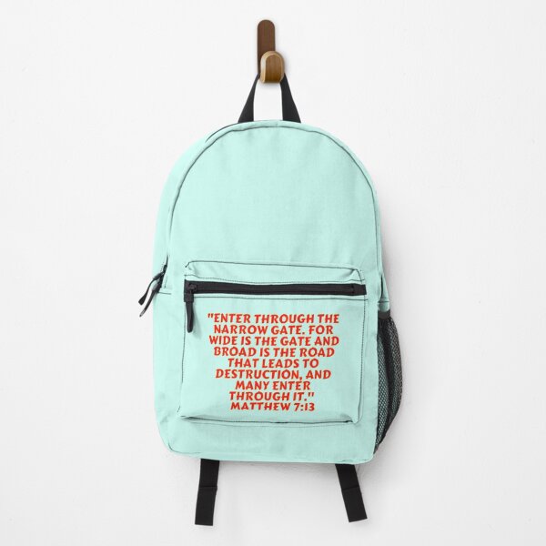 Item preview, Bible Verse Matthew 7:13 designed and sold by Prayingwarrior.
