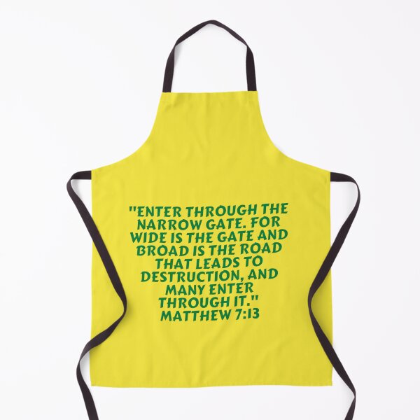 Item preview, Bible Verse Matthew 7:13 designed and sold by Prayingwarrior.