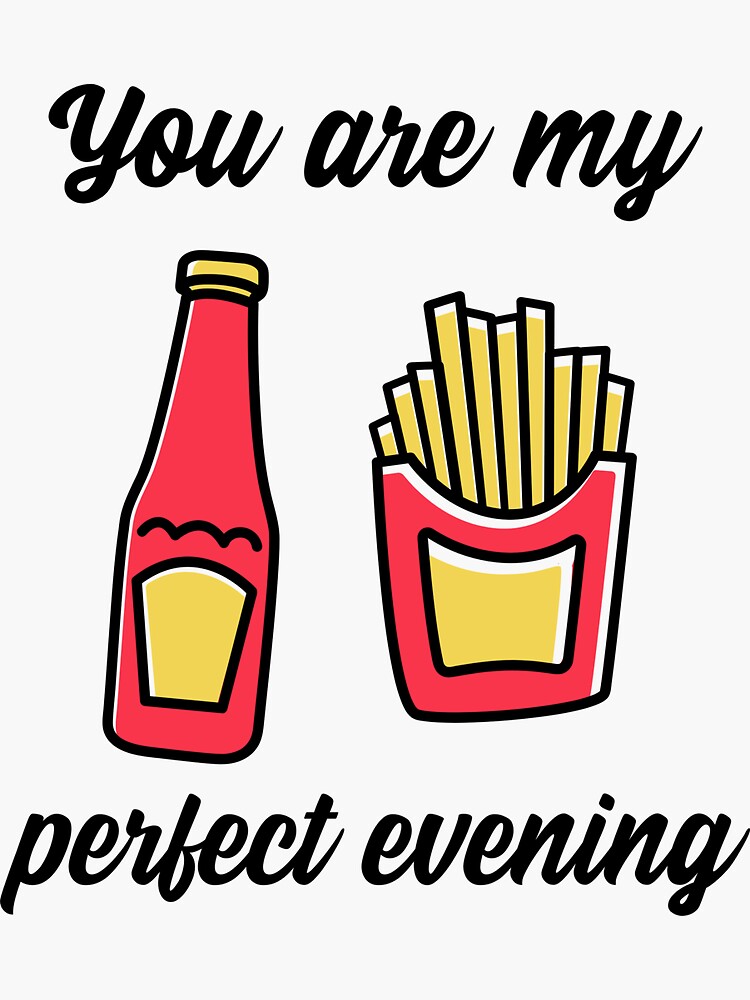 "What a perfect evening should look like" Sticker for Sale by