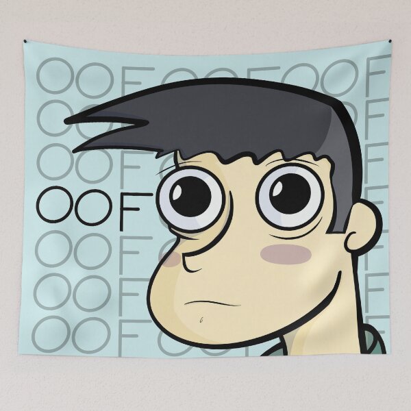 Item preview, Oof Black Letters designed and sold by pardonmyjargon.