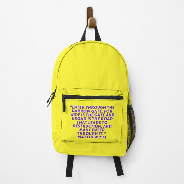 Item preview, Bible Verse Matthew 7:13 designed and sold by Prayingwarrior.