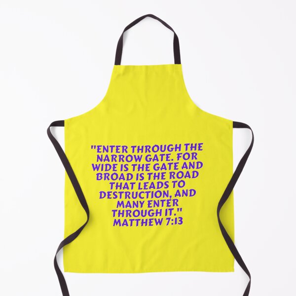 Item preview, Bible Verse Matthew 7:13 designed and sold by Prayingwarrior.