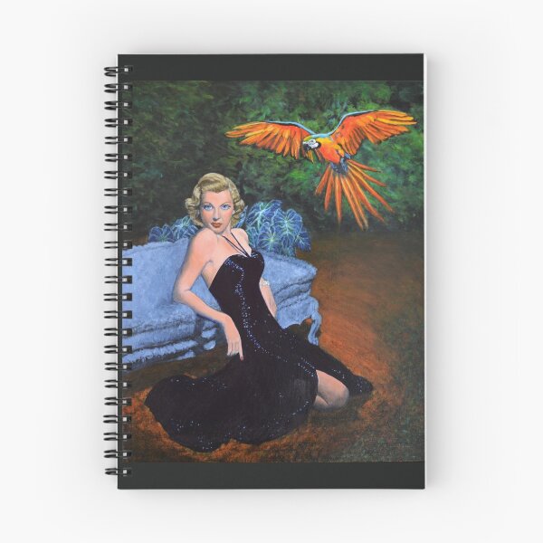 Item preview, Jungle Hideaway - macaw movie star designed and sold by Jane Ianniello.