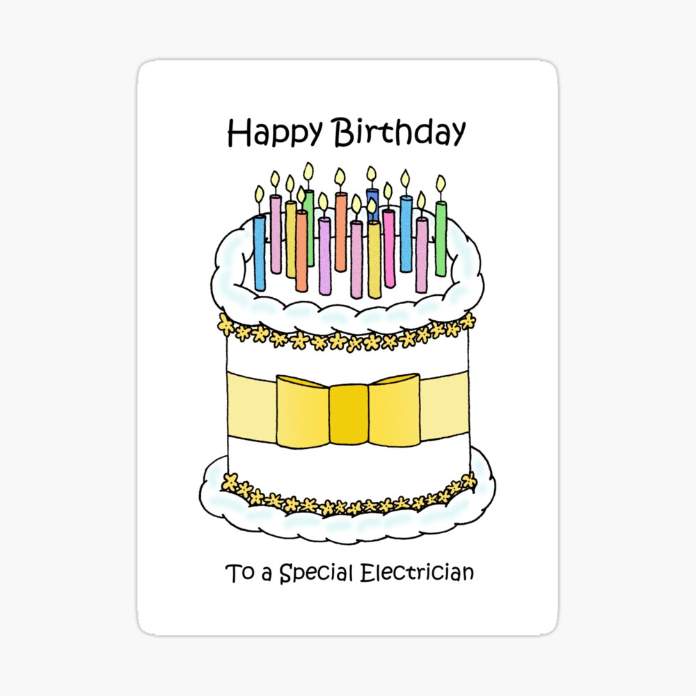 Share more than 72 cake design for electrician - awesomeenglish.edu.vn