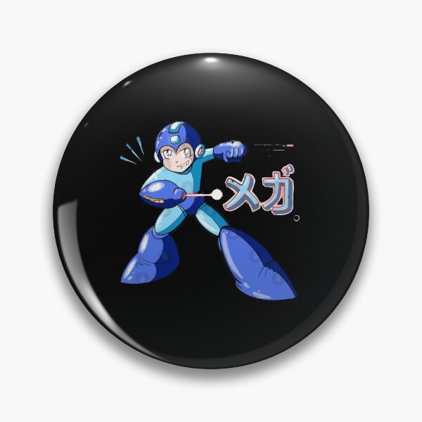 Item preview, Mega Man Kanji  designed and sold by Latimer26.