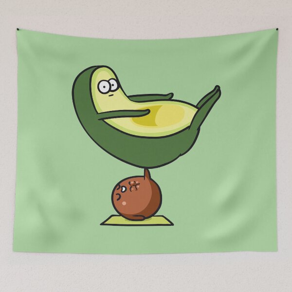 Item preview, Strong Core Avocado Acro Yoga designed and sold by Huebucket.
