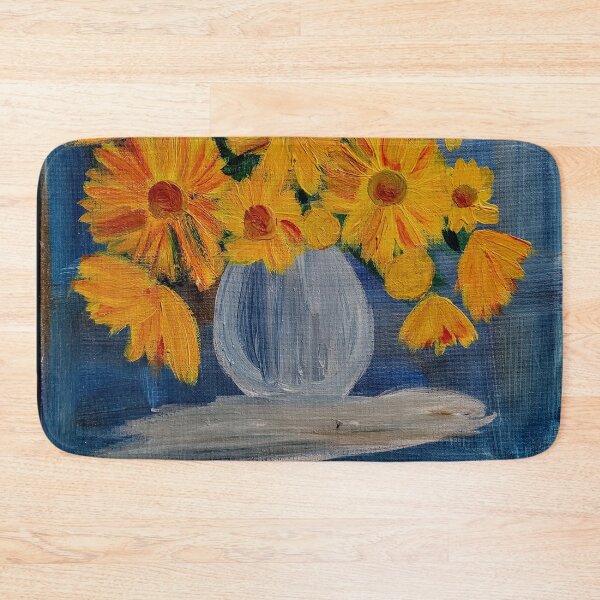 Item preview, Some abstract Sunflowers in a vase designed and sold by kkartwork.