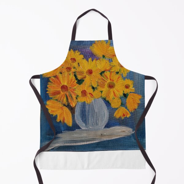 Item preview, Some abstract Sunflowers in a vase designed and sold by kkartwork.