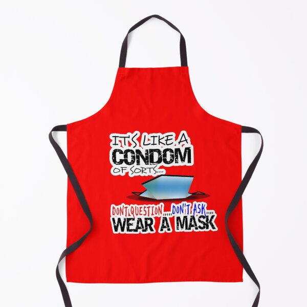 Item preview, Its Like a Condom of Sorts..Wear a Mask (1) designed and sold by Clickcreations.