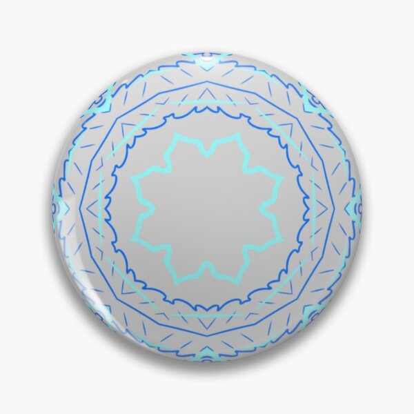 Item preview, Abstract Blue Floral Print designed and sold by House of Hartz by: Dominique11.