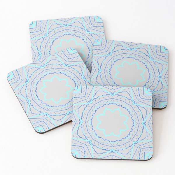 Item preview, Abstract Blue Floral Print designed and sold by House of Hartz by: Dominique11.