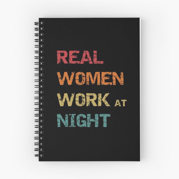 Item preview, Real women work at night female night shift profession designed and sold by portrait4you.