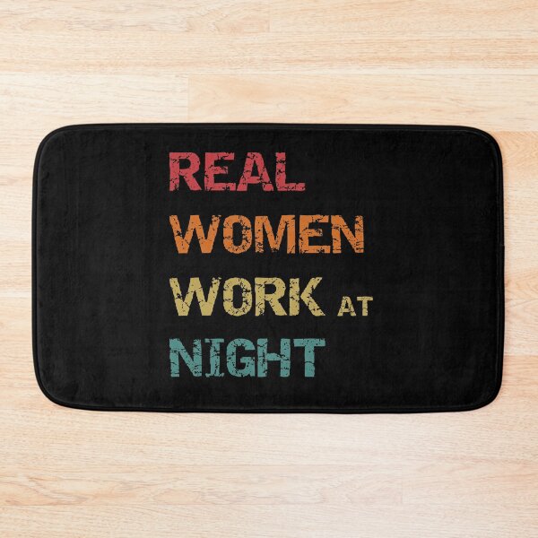 Item preview, Real women work at night female night shift profession designed and sold by portrait4you.