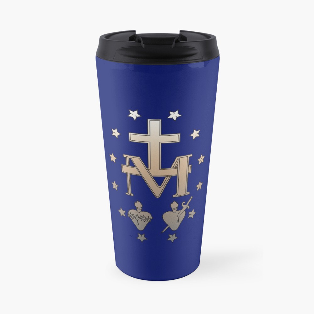 Miraculous Medal (Médaille miraculeuse) Medal of Our Lady of Grace Travel Coffee Mug