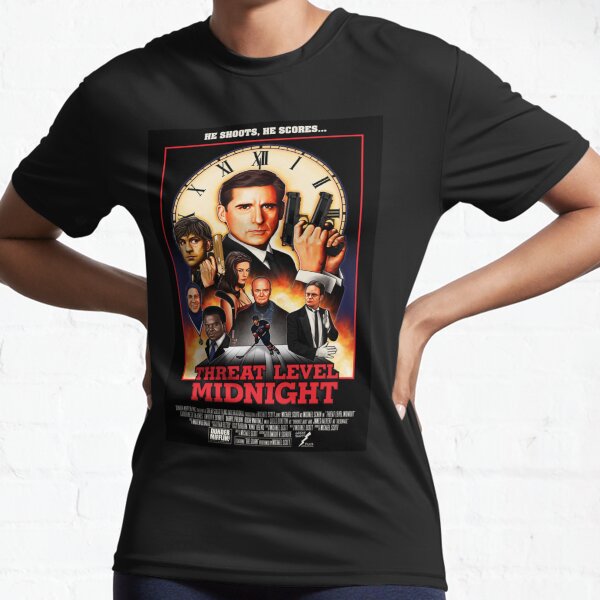 Threat Level Midnight Active T-Shirt