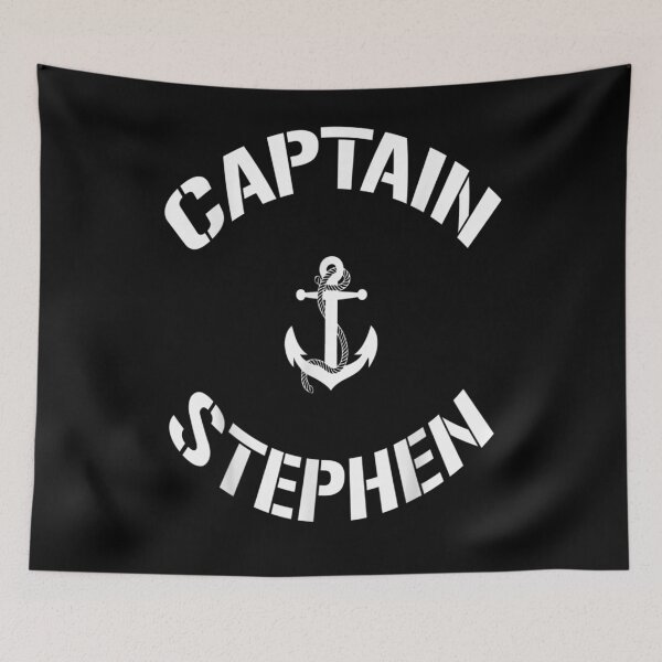 Item preview, Sailing Boat Captain Stephen Personalized Boating Name Gift  designed and sold by rubysheila.
