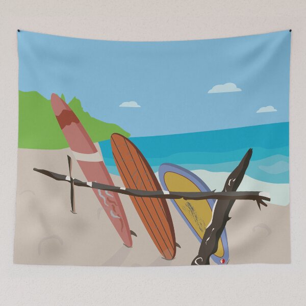 Item preview, Who loves surfing? designed and sold by fraga-ro.