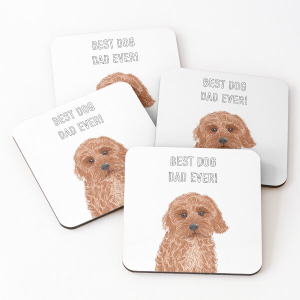 Item preview, Best Dog Dad Ever (Cockapoo) designed and sold by Adam Regester.