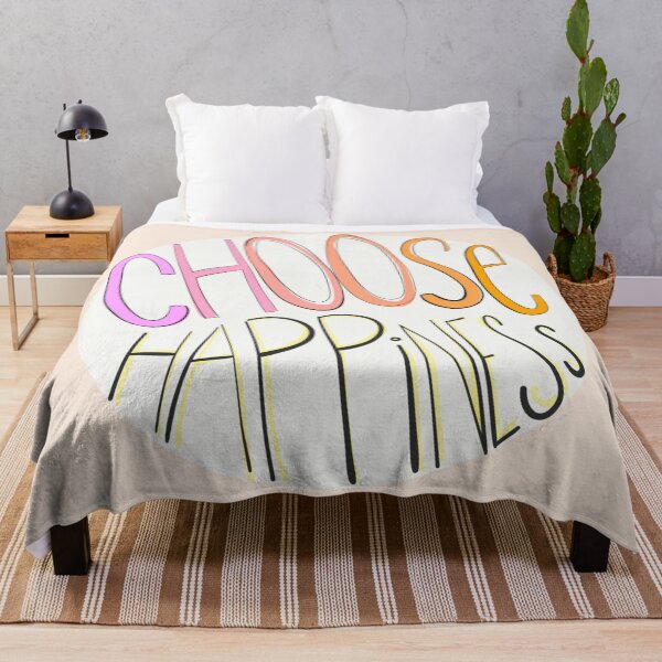 Item preview, Choose Happiness Quote Circle designed and sold by haileyngg.