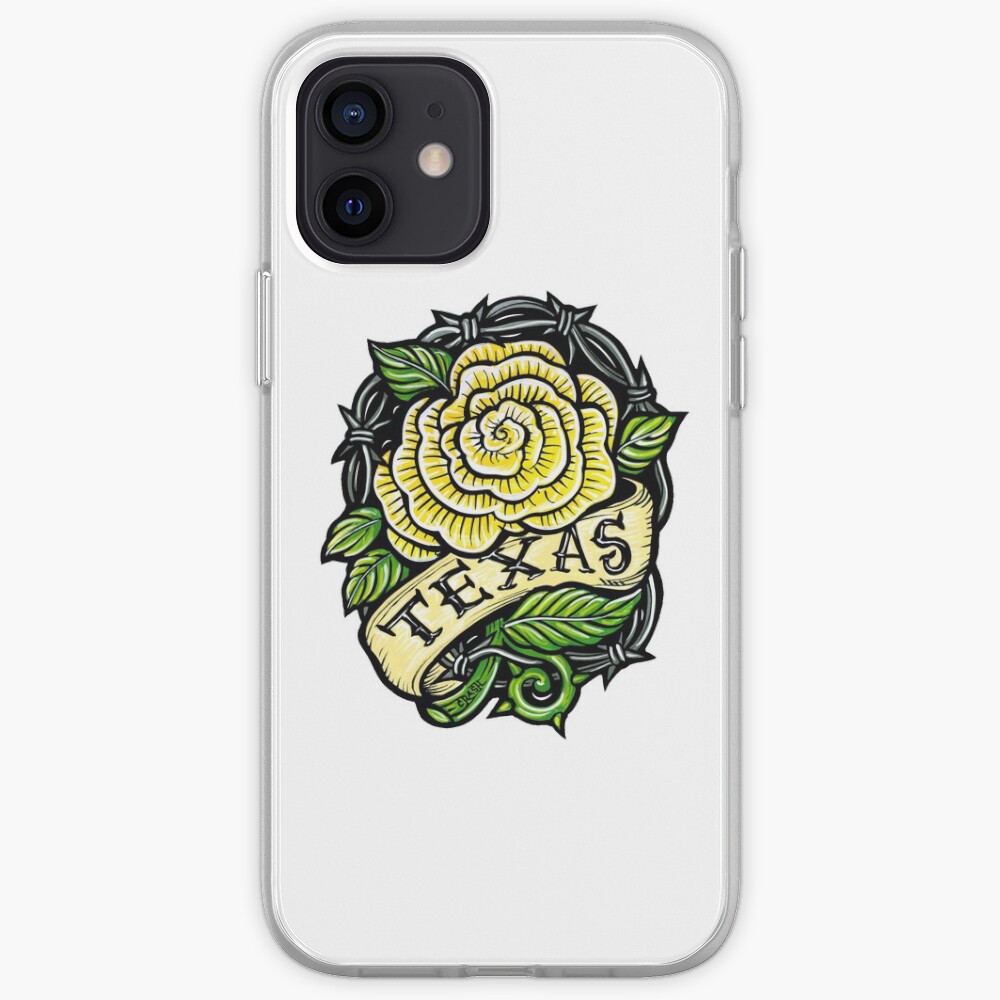 Texas Yellow Rose iPhone Case & Cover